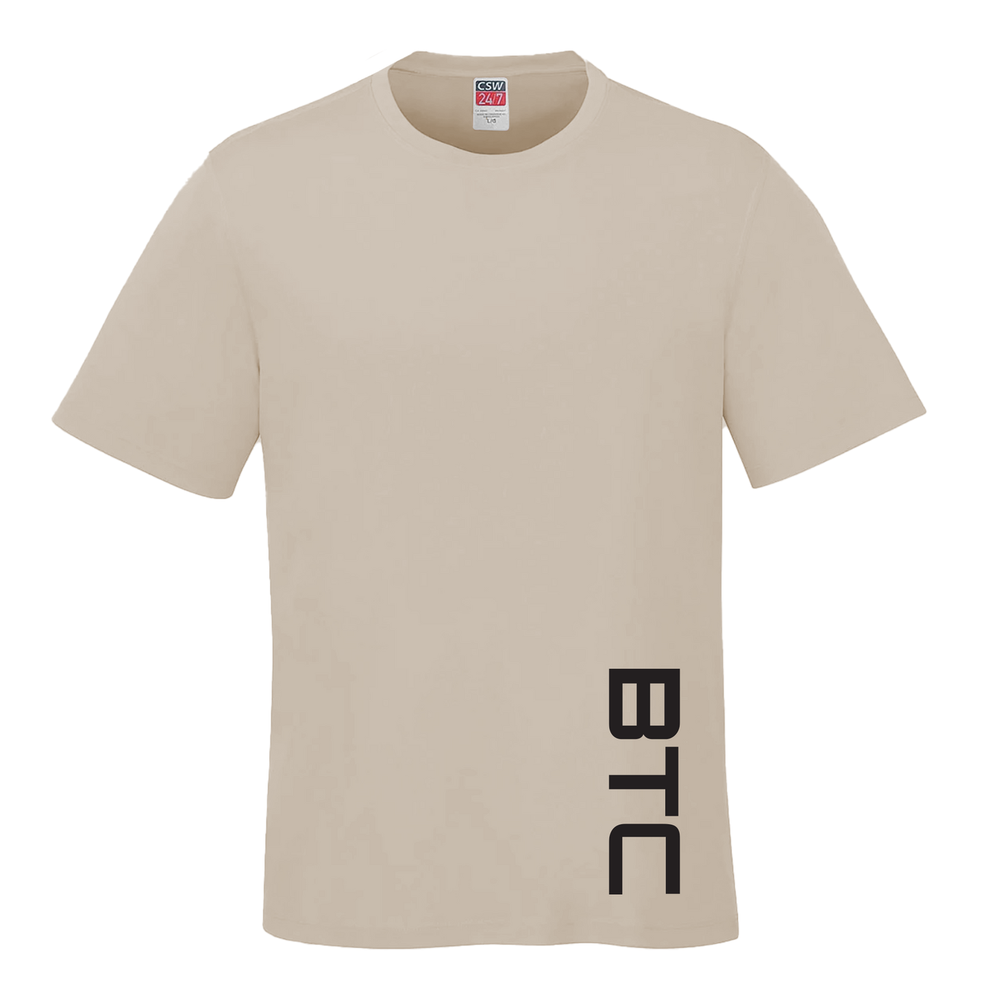 T-shirt a manches courtes BTC discret homme